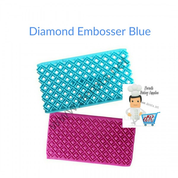 derota-fondant-texture-diamond-embosser
